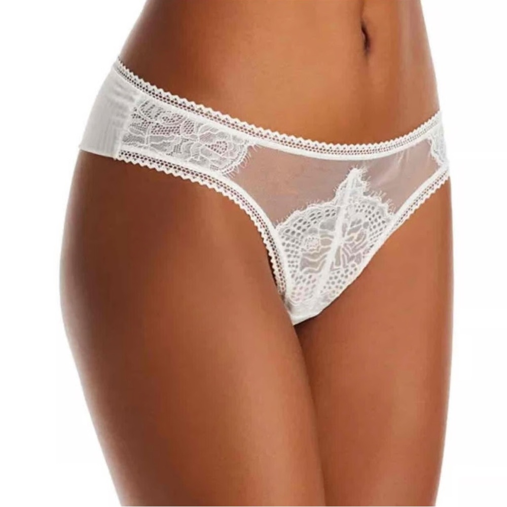 Thistle and Spire Sheer White Lace Panty